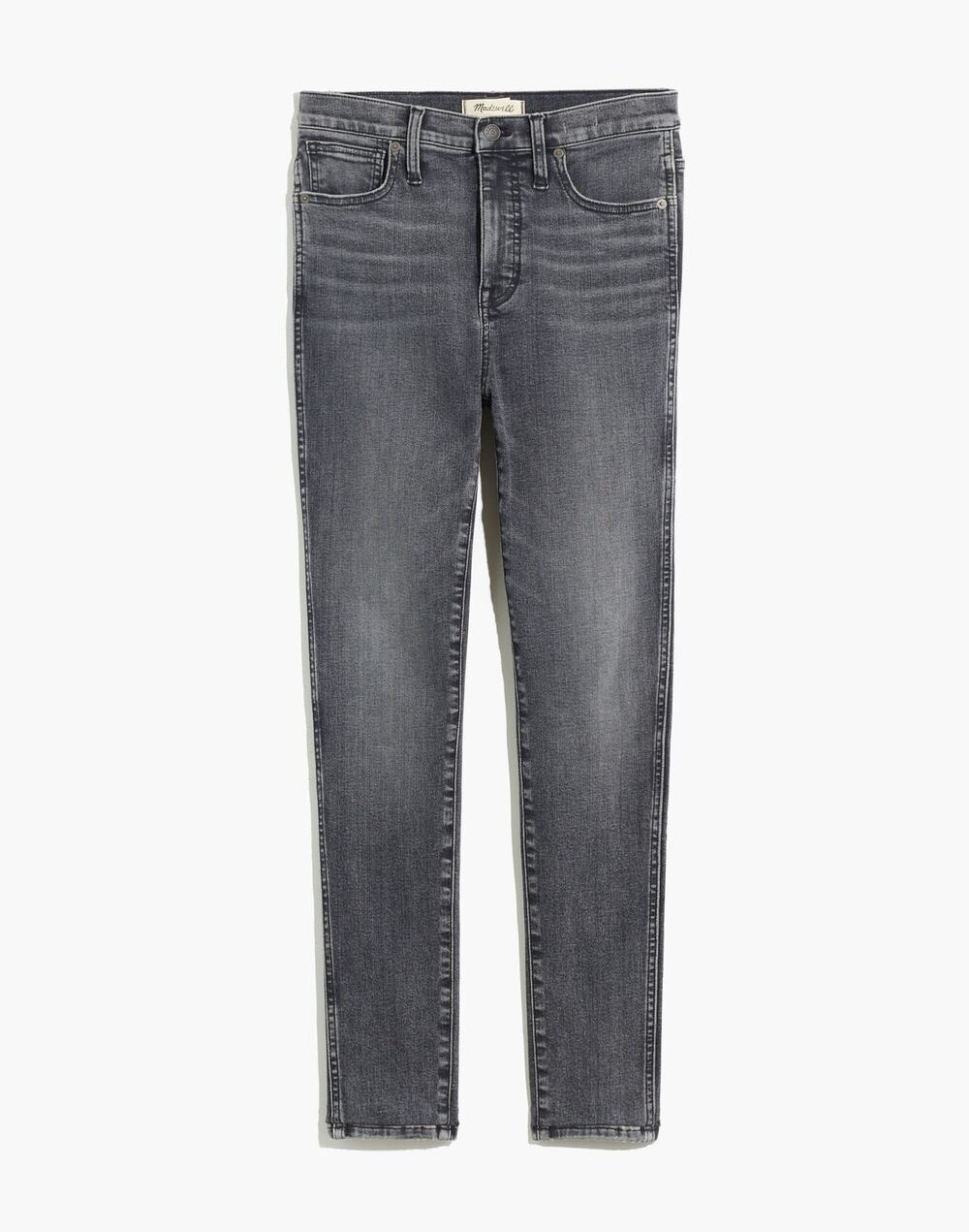 Madewell 10” High Rise Skinny Jean in Oakland Wash MB337 Gray